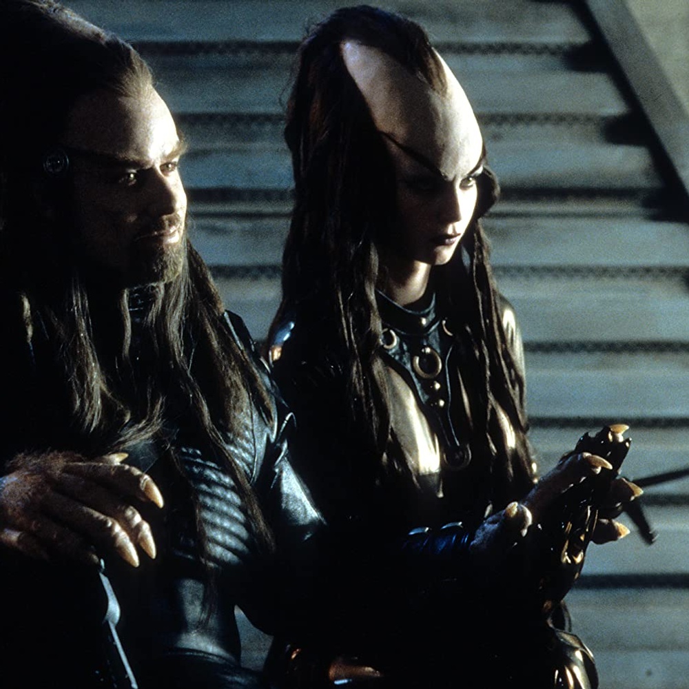 Une scène du film Battlefield Earth