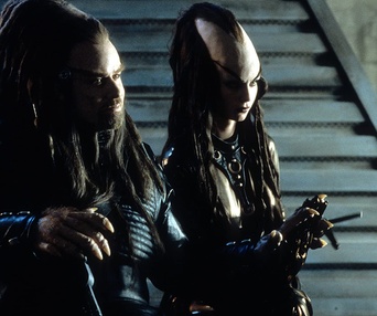 Une scène du film Battlefield Earth
