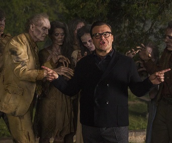 Une scène du film Goosebumps