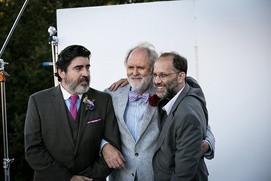 Sur le plateau du film Love is Strange