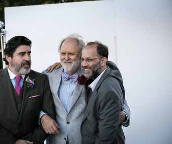 Sur le plateau du film Love is Strange