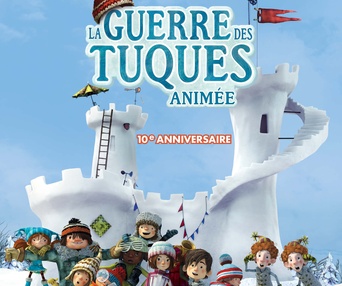 Affiche du film La guerre des tuques animée (10e anniversaire)