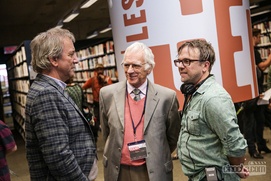 Sur le plateau de Les maîtres du suspense