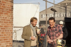 Sur le plateau du film The Muppets Sur le plateau du film The Muppets