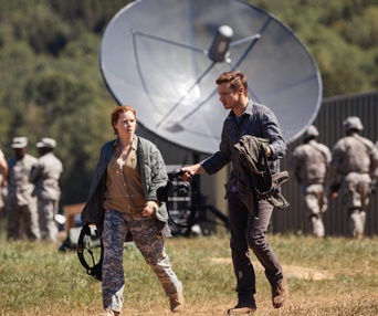 Une scène du film Arrival