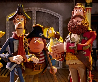 Une scène du film The Pirates! Band of Misfits