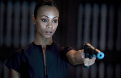 Zoe Saldana dans le film Colombiana