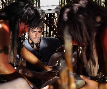 Une scène du film The Green Inferno