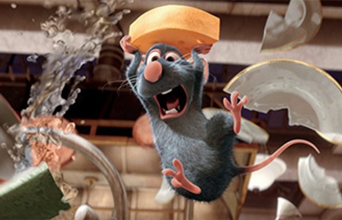 Une scène du film Ratatouille