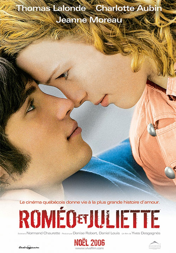 L'affiche teaser du film québécois Roméo et Juliette