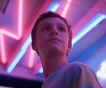 Une scène du film Sleeping Giant