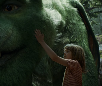 Une scène du film Pete's Dragon