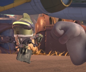 Une scène du film Ratchet and Clank