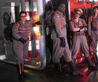 Une scène du film Ghostbusters