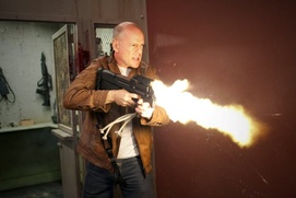 Une scène du film Looper