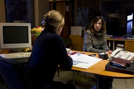 Une scène du film Arrêtez-moi