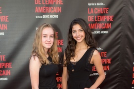 Tapis rouge du film La chute de l'empire américain