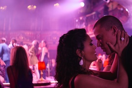 Une scène du film Magic Mike's Last Dance Une scène du film Magic Mike's Last Dance