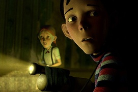 Scène du film La maison monstre