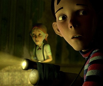 Scène du film La maison monstre