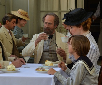 Une scène du film Cézanne et moi