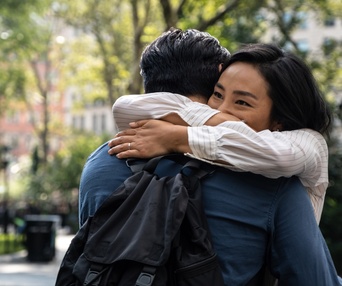 Une scène du film Past Lives