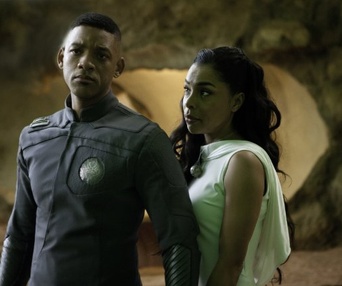 Une scène du film After Earth