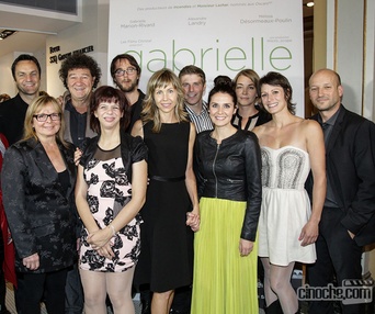 Sur le tapis rouge de Gabrielle