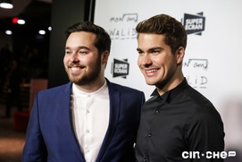 Sur le tapis rouge du film Mon ami Walid