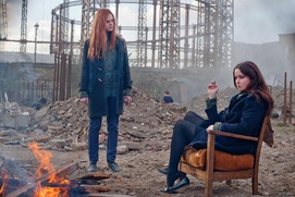 Une scène du film Ginger & Rosa