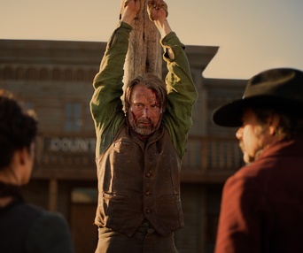 Une scène du film The Salvation