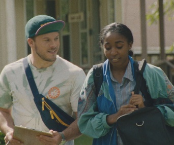 Une scène du film Theater Camp