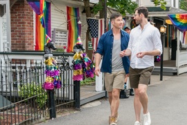 Une scène du film Bros Une scène du film Bros
