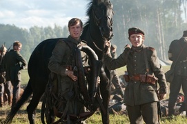 Une scène du film War Horse
