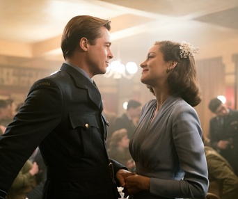 Une scène du film Allied