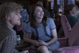 Une scène du film Clouds Sils Maria Une scène du film Clouds Sils Maria