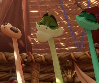 Une scène du film Sahara
