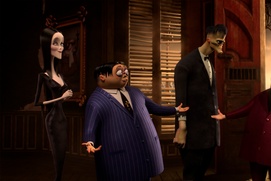 Une scène du film The Addams Family