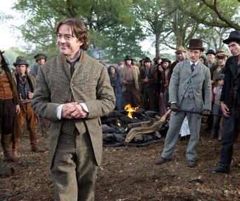 Une scène du film Sherlock Holmes: A Game of Shadows