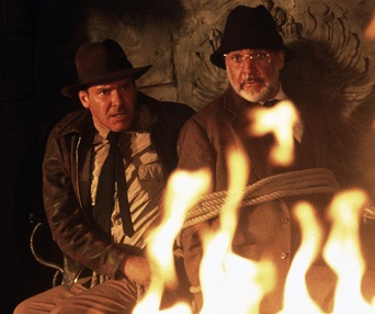 Une scène du film Indiana Jones and the Last Crusade