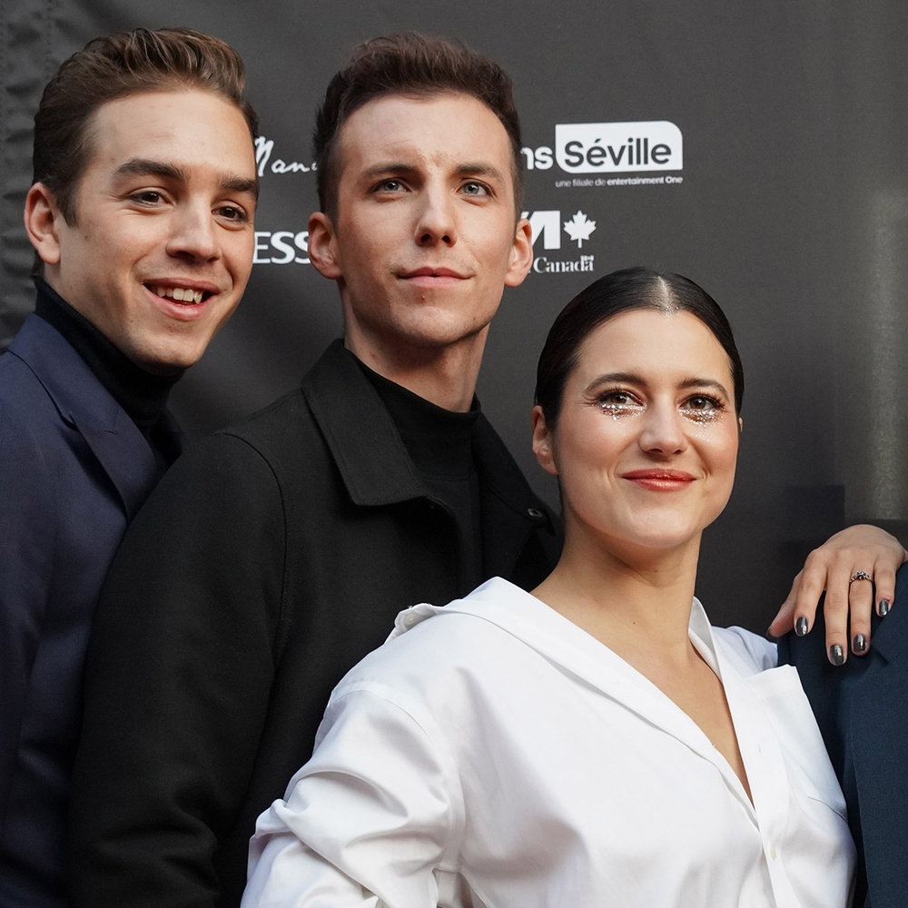 Sur le tapis rouge du film Matthias et Maxime