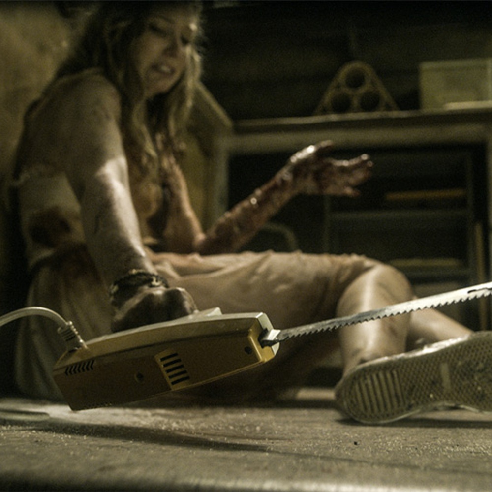 Une scène du film Evil Dead