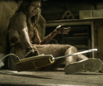Une scène du film Evil Dead