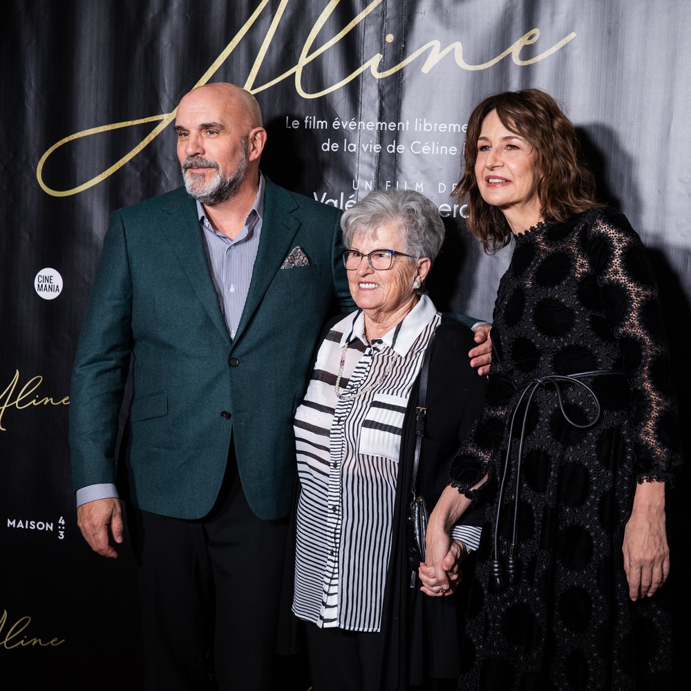 Tapis rouge du film Aline