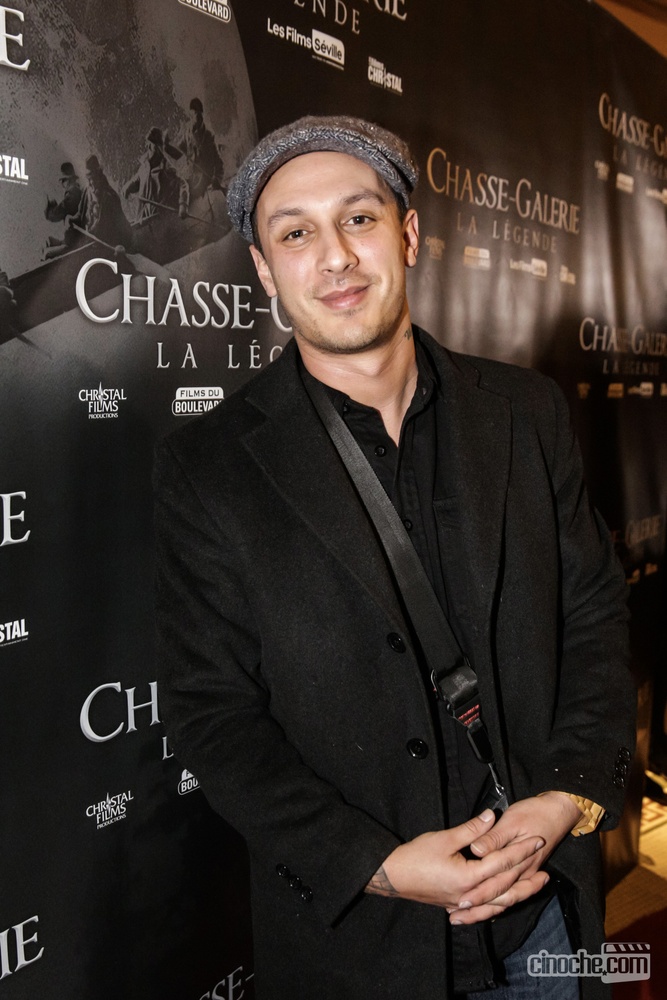 Sur le tapis rouge du film Chasse-Galerie : La légende