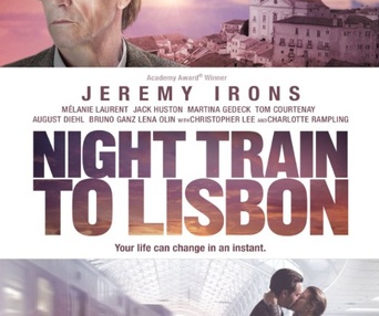 Affiche du film Night Train to Lisbon