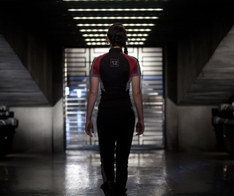 Une scène du film The Hunger Games