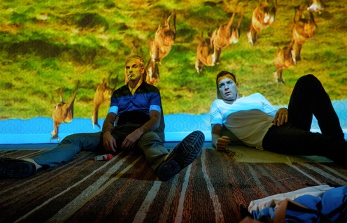 Une scène du film T2 Trainspotting