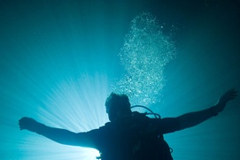 Une scène du film Sanctum Une scène du film Sanctum