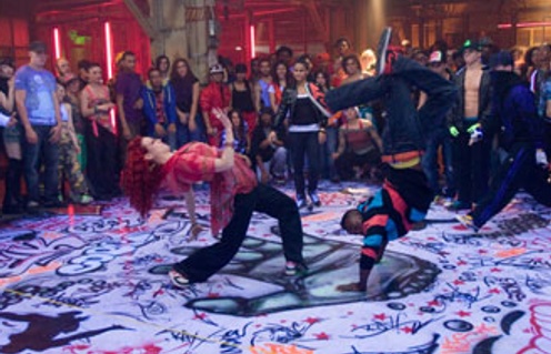 Une scène du film Step Up 3D